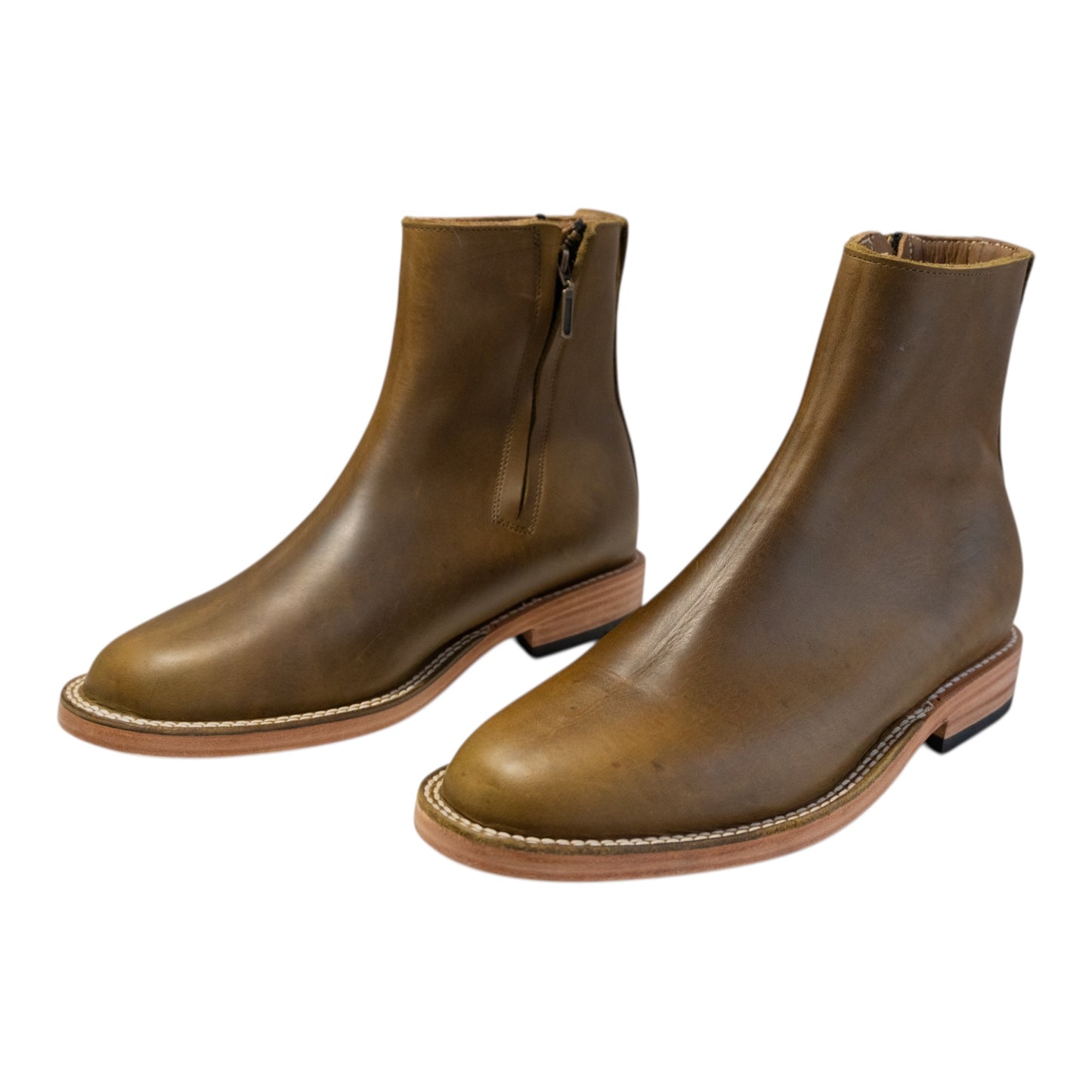 Wholecut Zip Up Boot