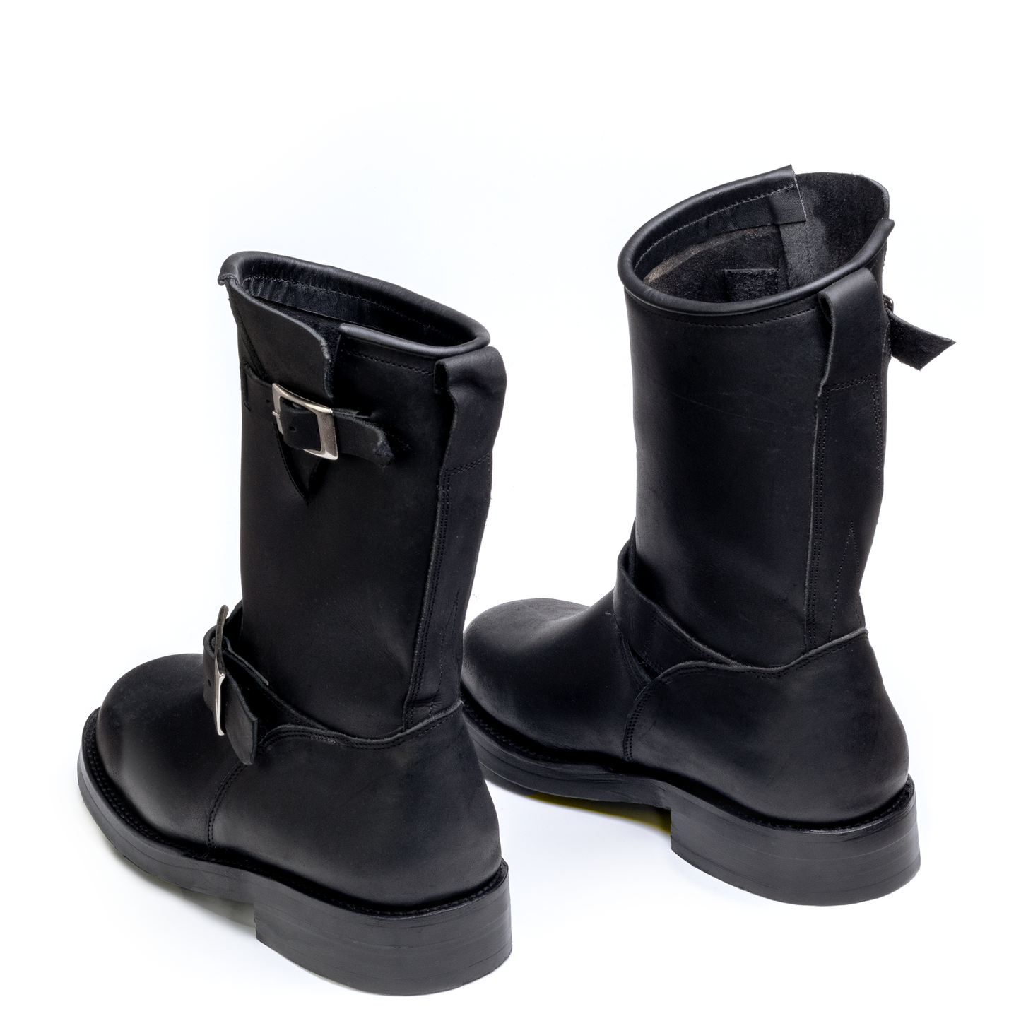 Black Engineer boots