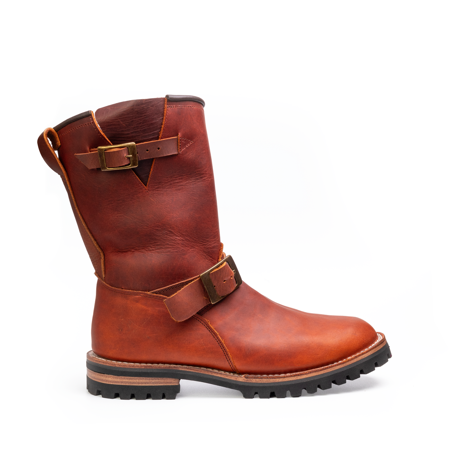Brown Engineer boots