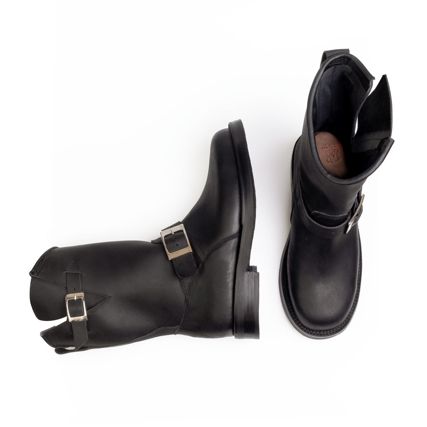 Black Engineer boots