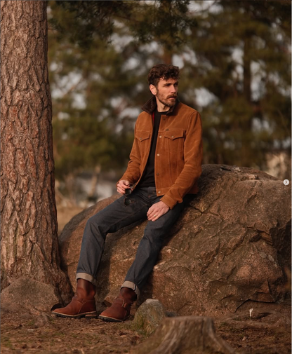 Brown Engineer boots
